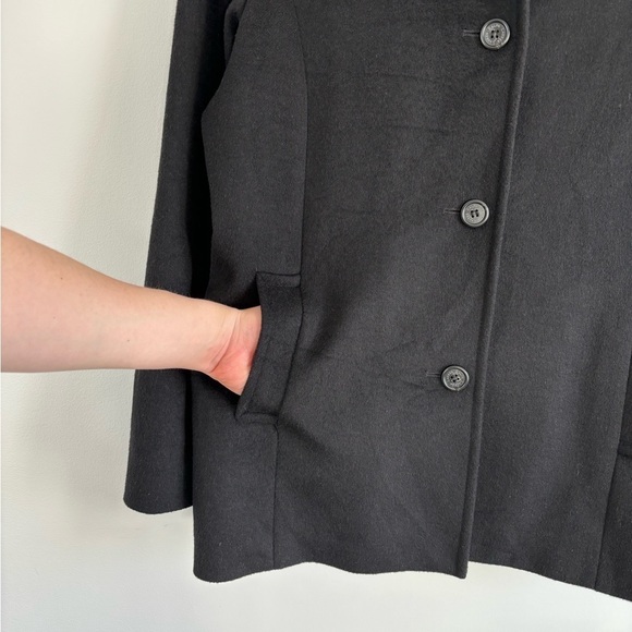 Lauren Ralph Lauren Wool Boxy Button Coat - Picture 6 of 12